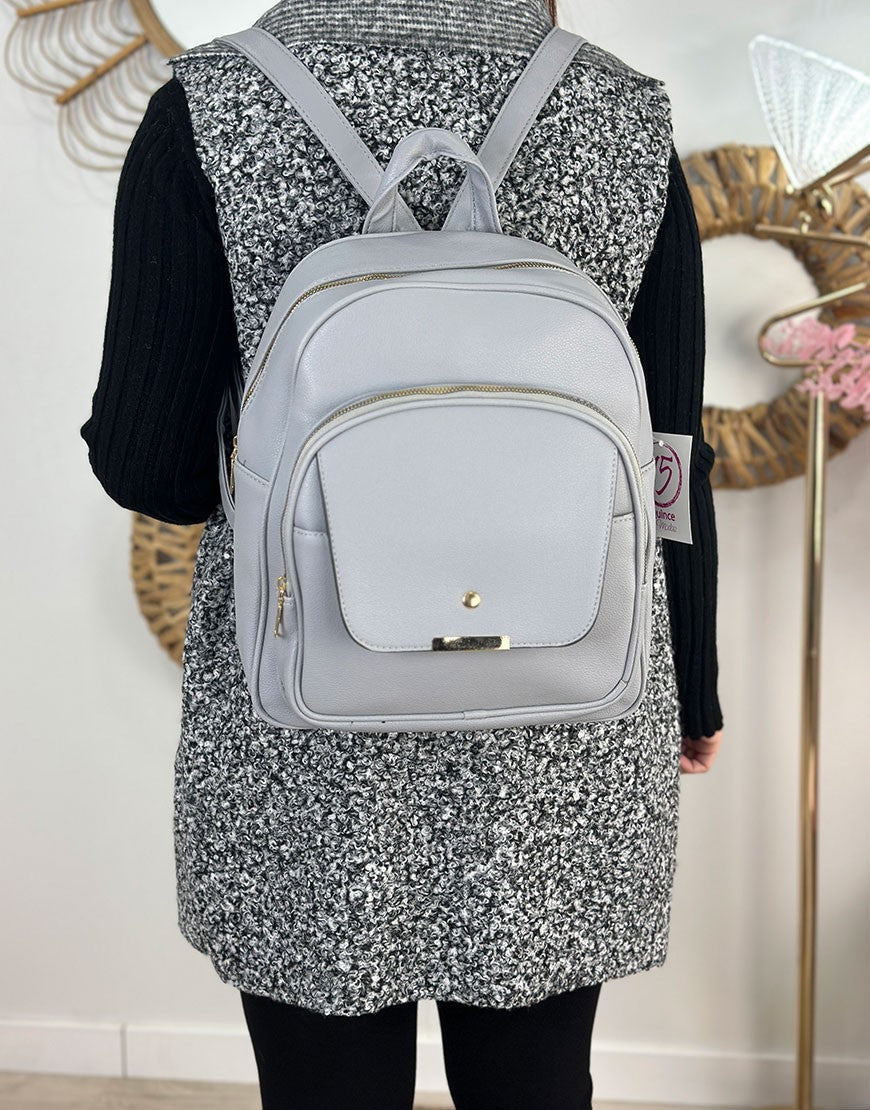 MOCHILA POLIPIEL SOLAPA