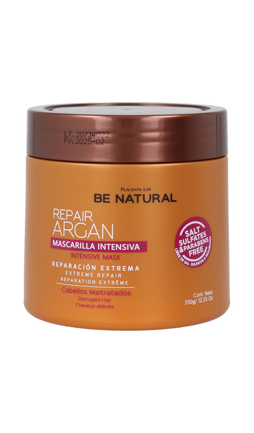 MASCARILLA NATURAL ARGAN