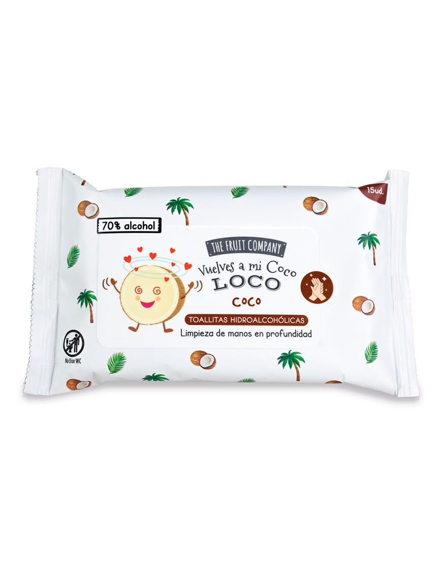 TOALLITAS CARA Y MANOS COCO FRUIT