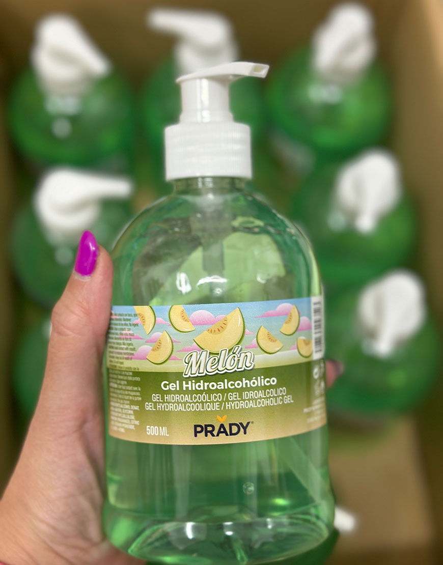 GEL HIDROALCOHOLICO MELON