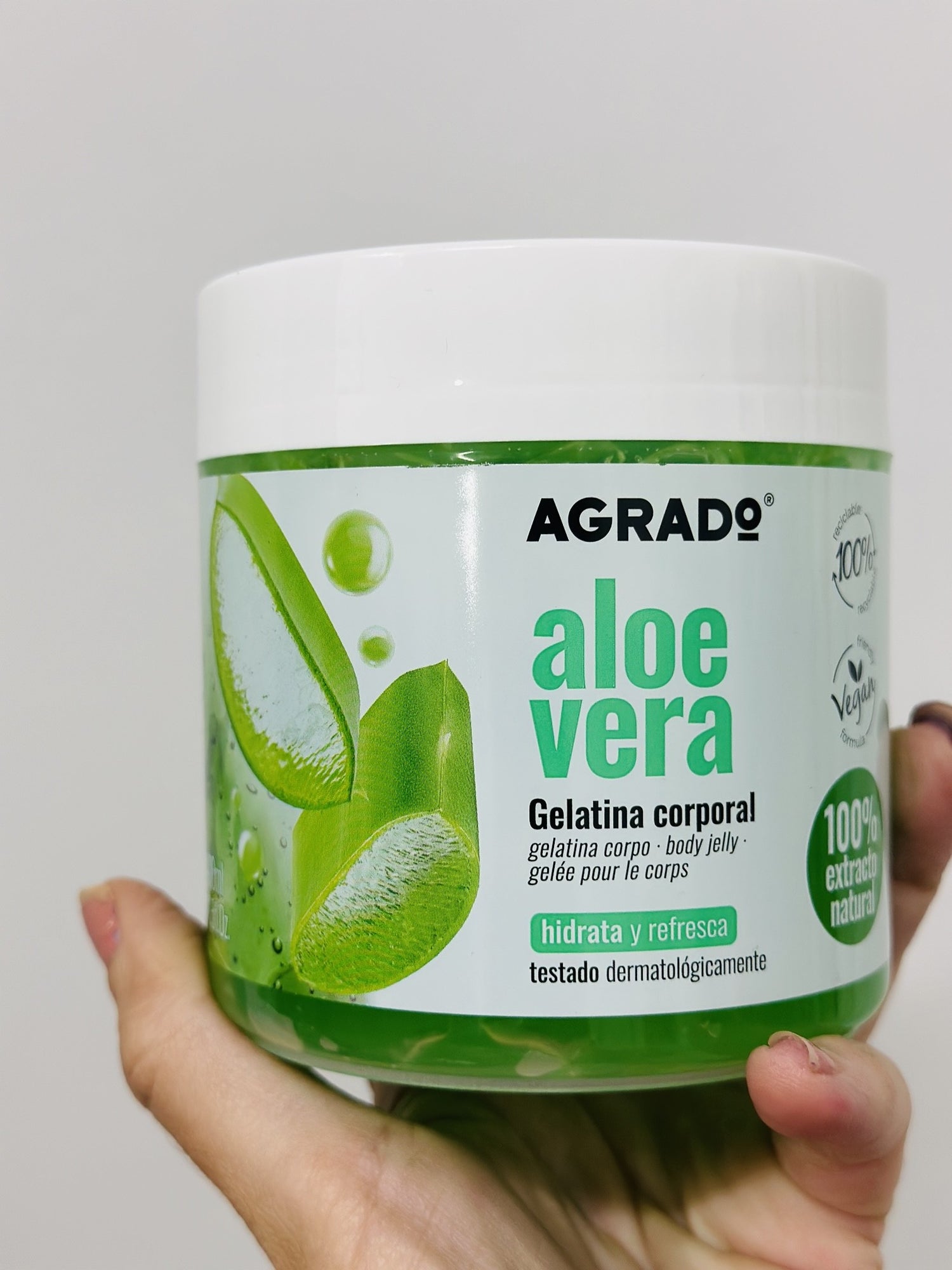 A. AFTER SUN GELATINA ALOE VERA