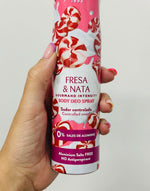 SPRAY DESODORANTE FRESA Y NATA