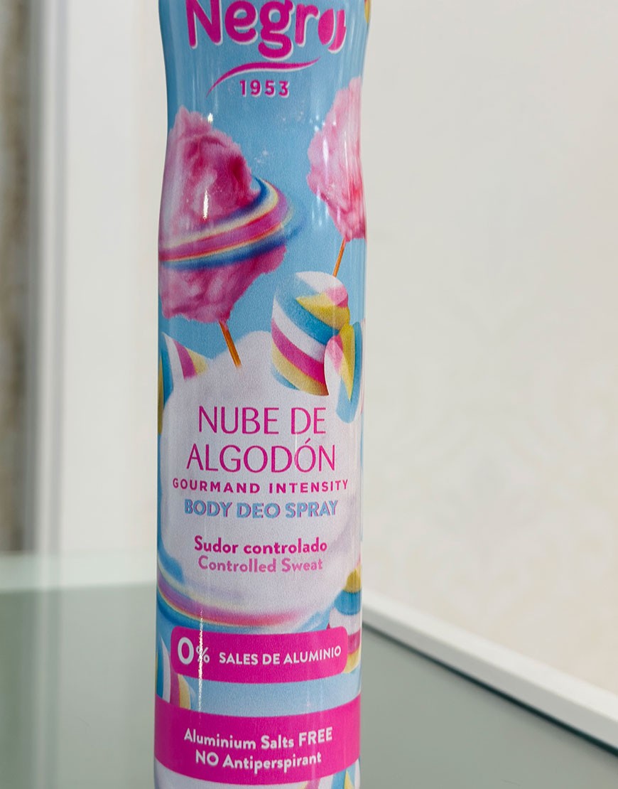 SPRAY DESODORANTE NUBE DE ALGODON