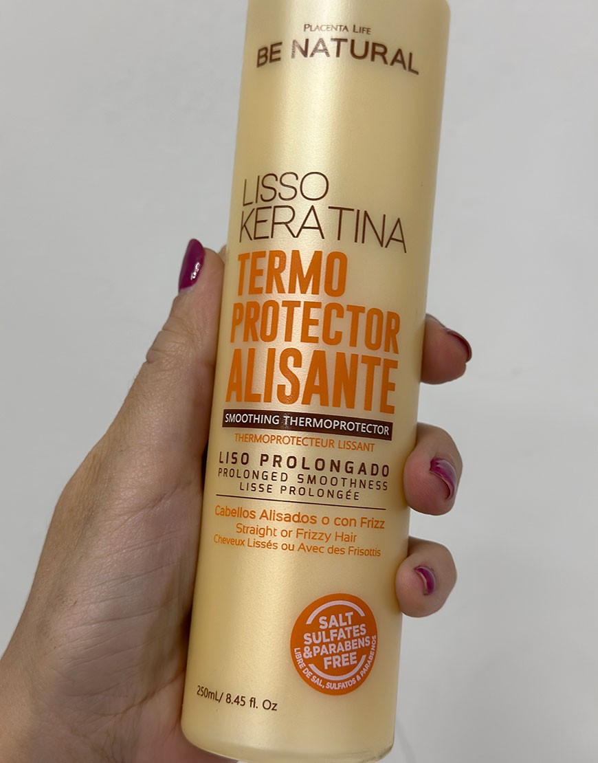 TERMO PROTECTOR NATURAL KERATINA