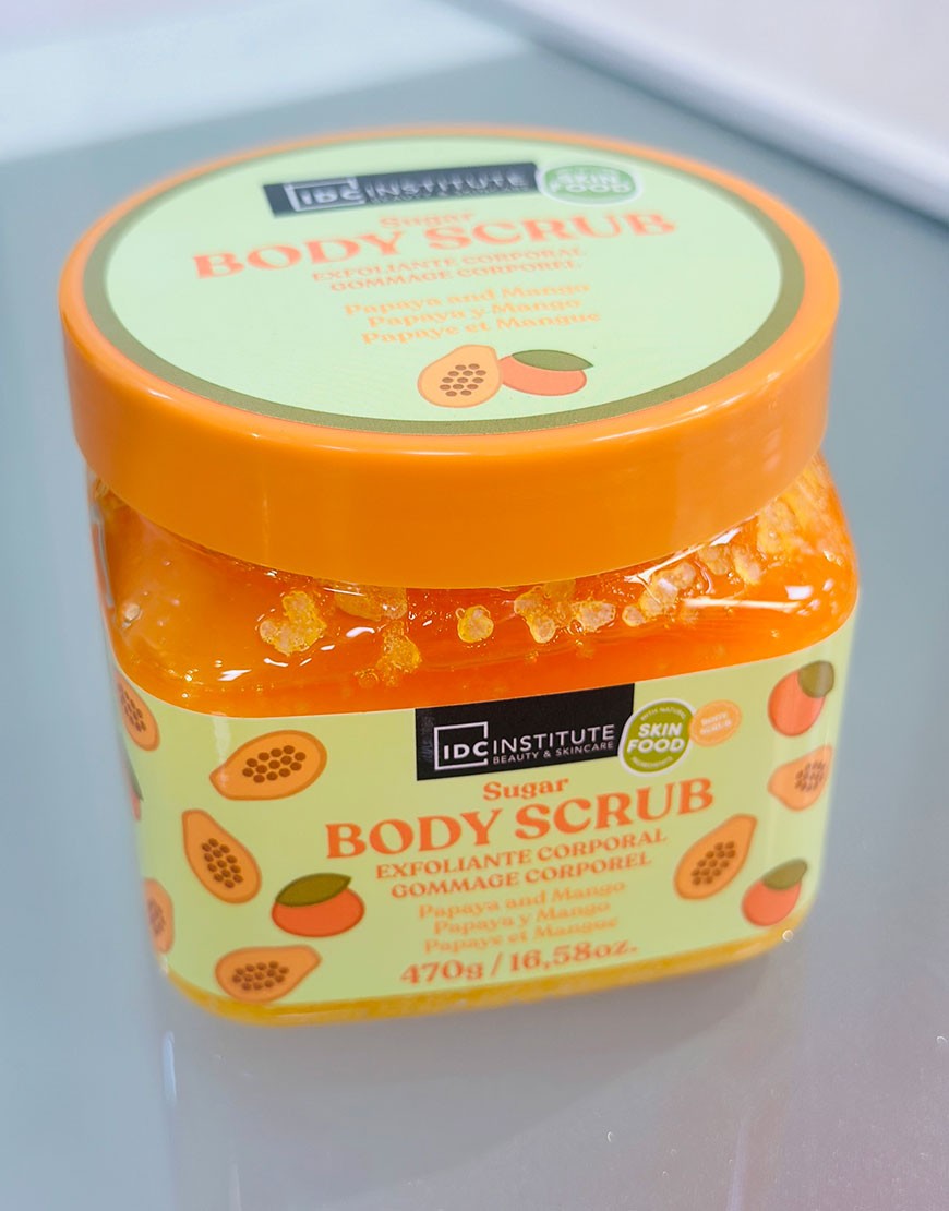 EXFOLIANTE MANGO Y PAPAYA IDC