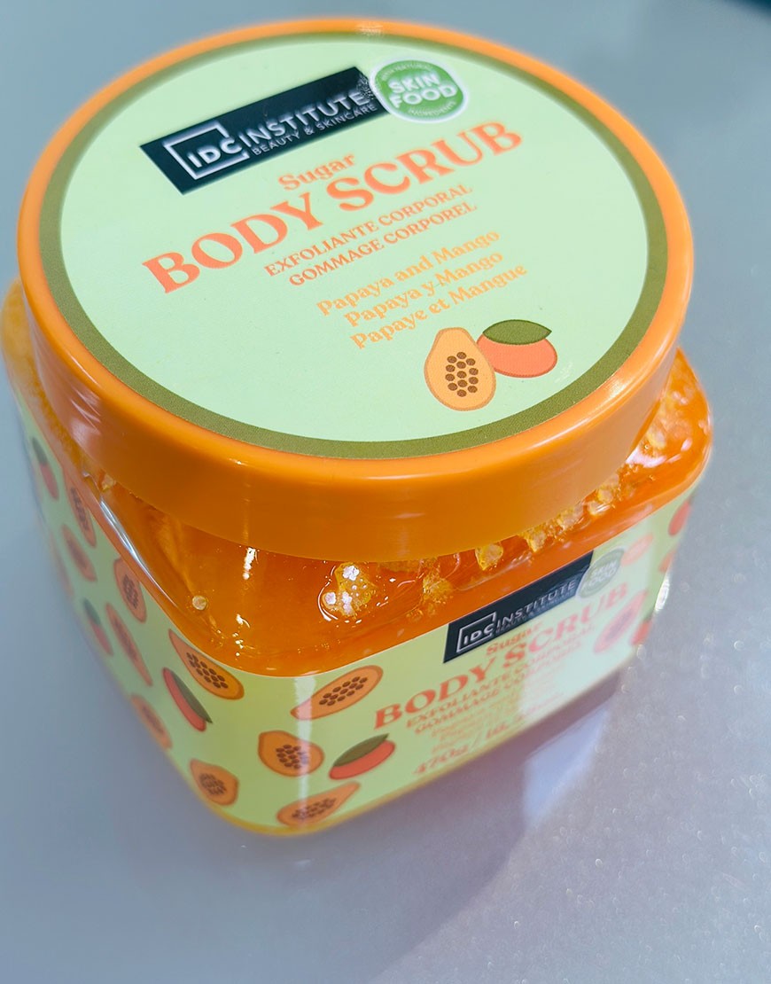 EXFOLIANTE MANGO Y PAPAYA IDC