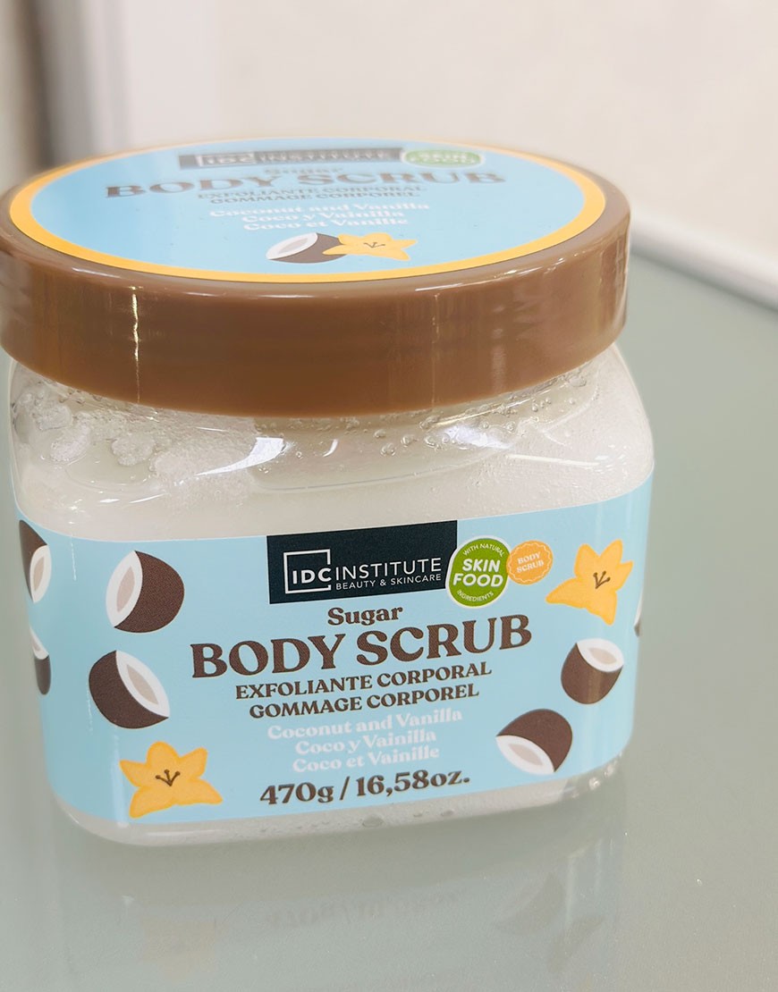 EXFOLIANTE COCO Y VAINILLA IDC