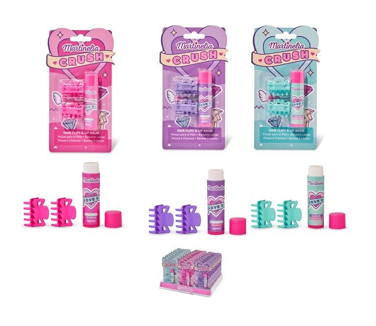 SET BALSAMO + PINZAS MARTINELIA