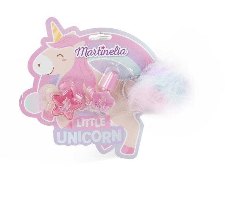 SET GLOSS + PINTAUÑAS + LLAVERO UNI MARTINELIA
