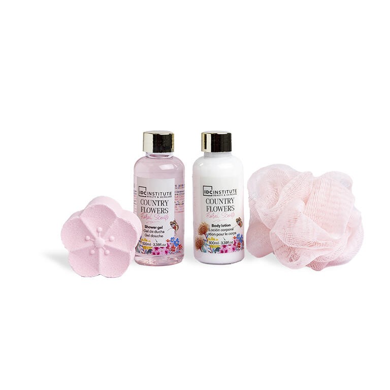 SET COFRE FLOWERS IDC 4 PIEZAS