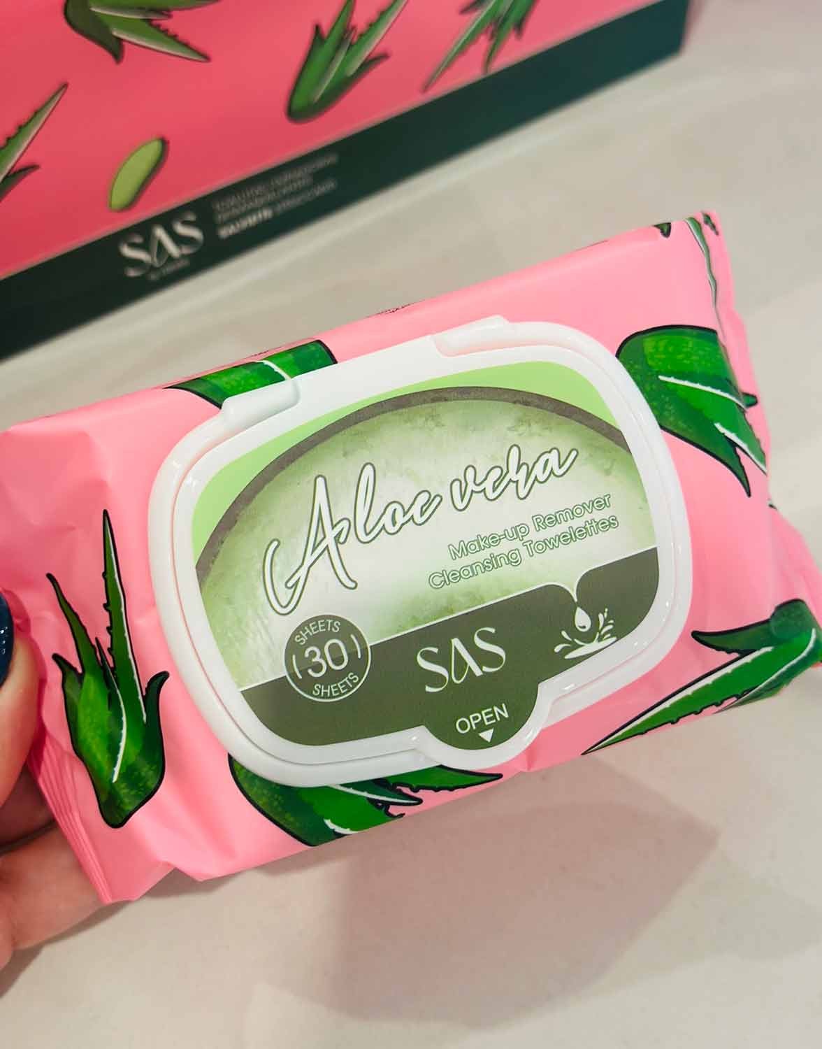 TOALLITAS DESMAQUILLANTES ALOE VERA