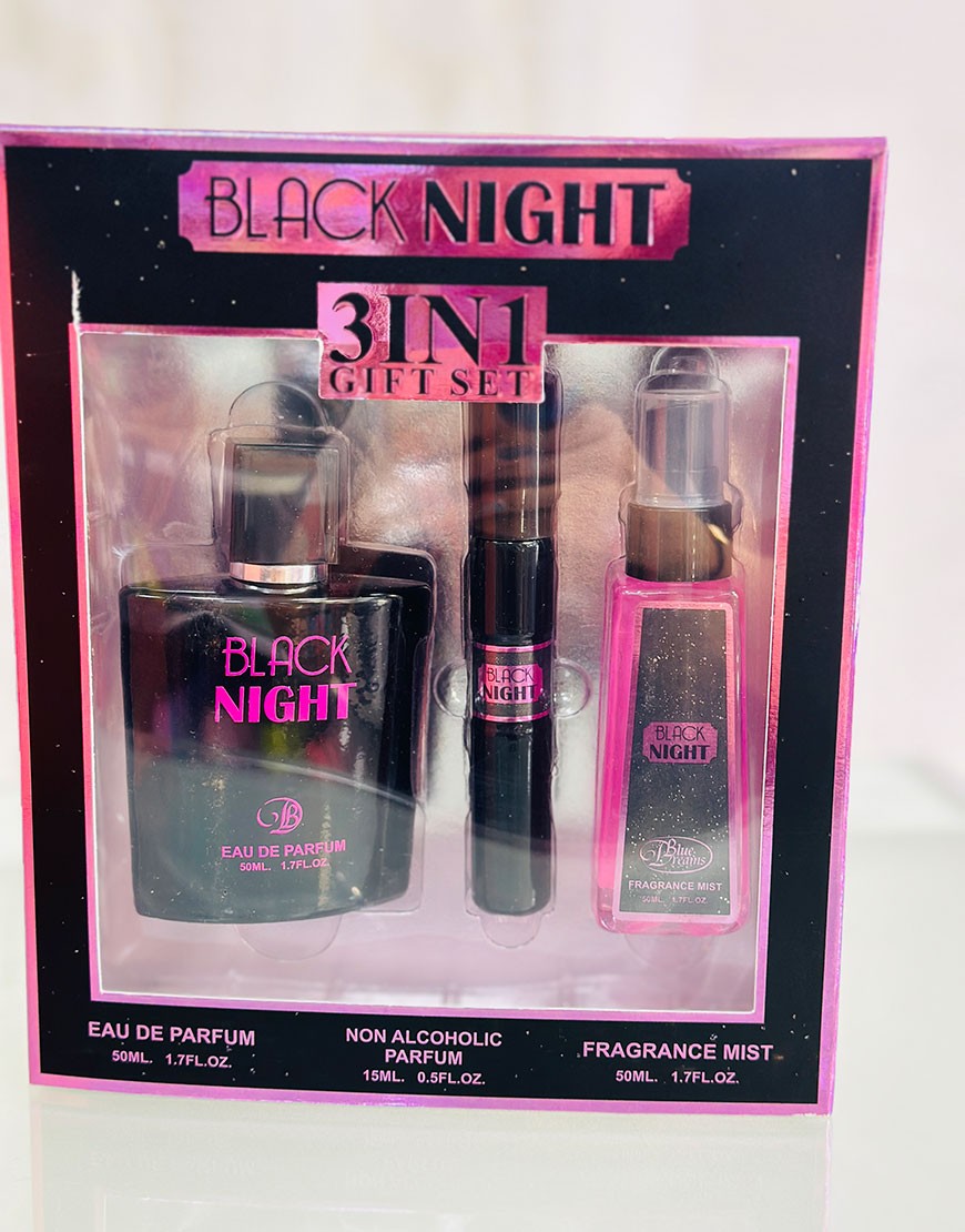 PACK BLACK O. 3 PIEZAS