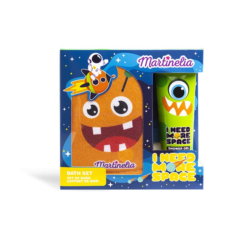 SET MANOPLA Y GEL SPACE MARTINELIA