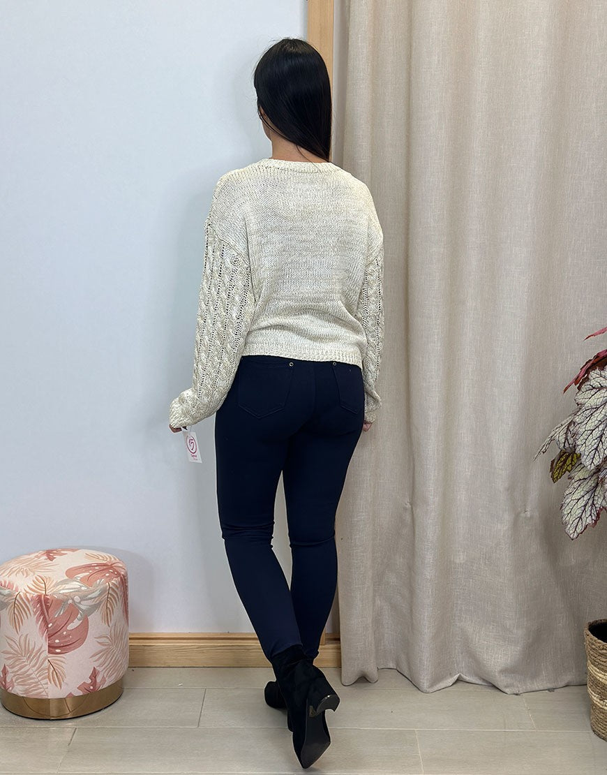 PANTALON PUNTO ROMA COLORES