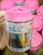 SET 3 GLOSS UNICORNIO