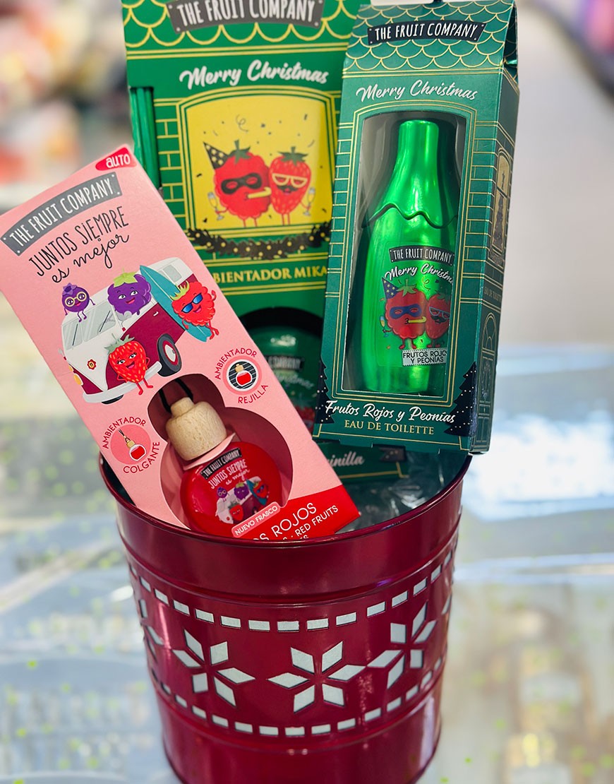 CUBO NAVIDAD FRUIT 3