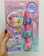 KIT UÑAS LITTE UNICORN MARTINELIA