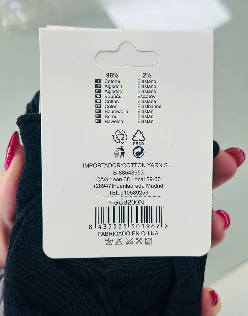 PACK 3 CALCETINES LISOS