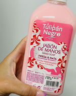 JABON DE MANOS FRESA Y NATA