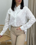 CAMISA LUNARES BORDADOS