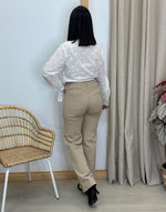 CAMISA LUNARES BORDADOS