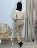 CAMISA LUNARES BORDADOS