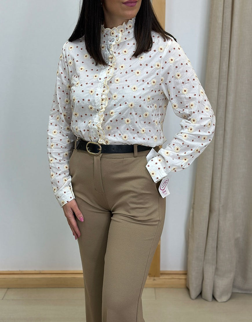 CAMISA BORDADA LIDIA