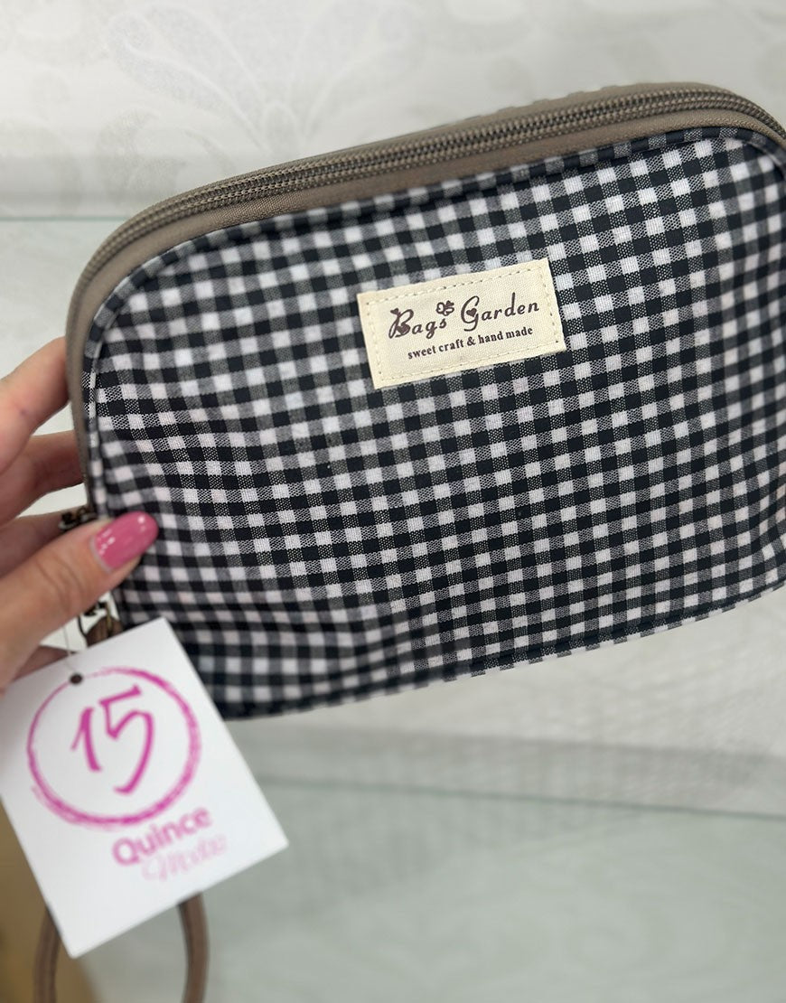 NECESER CUADRITOS VICHY T-B