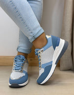 ZAPATILLA CUÑA BRILLITO 36/41
