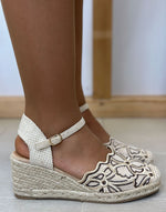 ESPARTINA CUÑA FLORAL 36/41