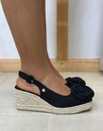 ESPARTINA CUÑA FLOR CROCHET 36/41
