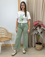 PANTALON CHANDAL WIDE LEG