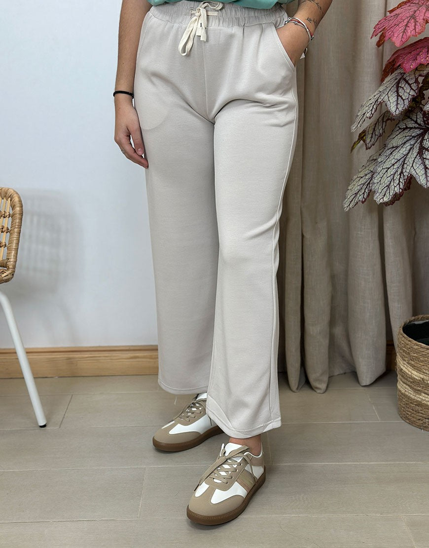 PANTALON CHANDAL WIDE LEG