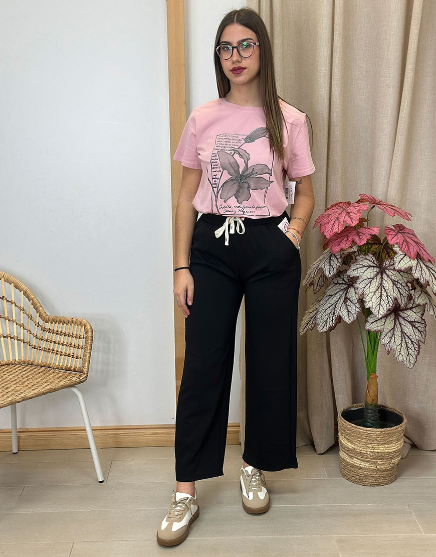 PANTALON CHANDAL WIDE LEG