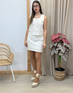 CONJUNTO FALDA Y CHALECO