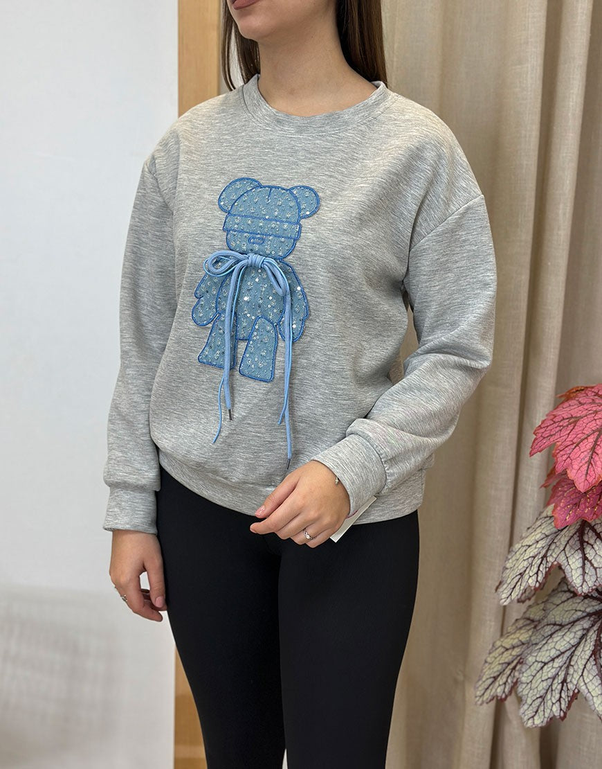 SUDADERA OSO VAQUERO