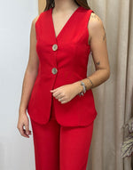 CONJUNTO CHALECO Y PANTALON