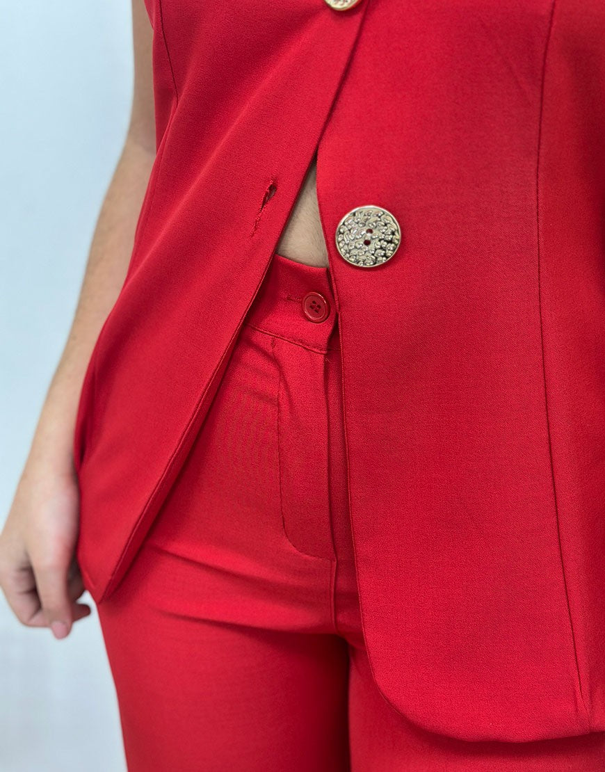 CONJUNTO CHALECO Y PANTALON