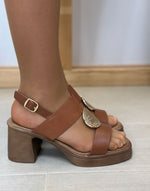 SANDALIA CHAPA MADERA 36/41