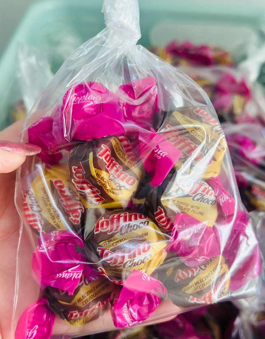 10 CARAMELOS TOFFINO CHOCO
