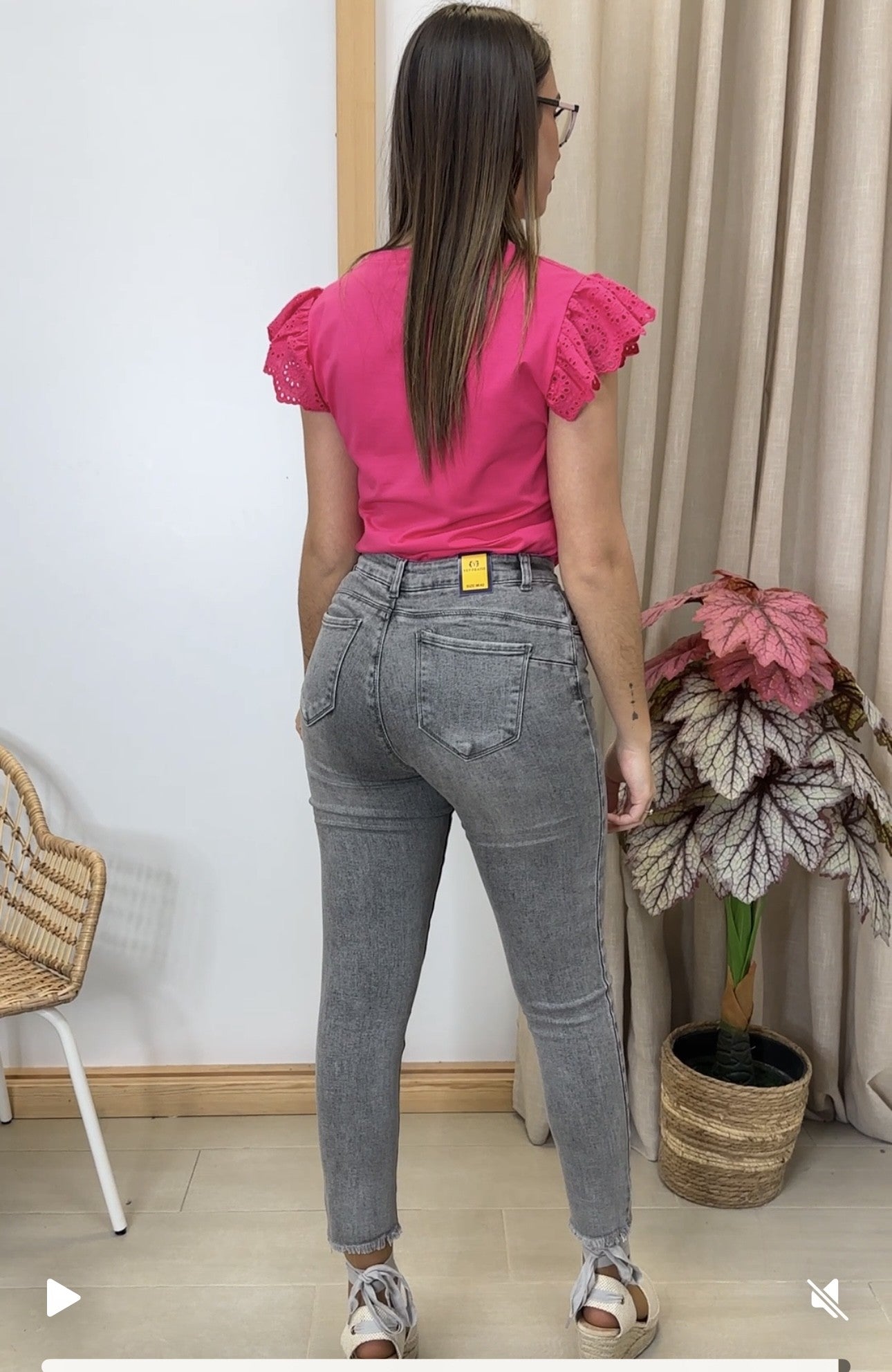 VAQUERO GRIS DESFLECADO