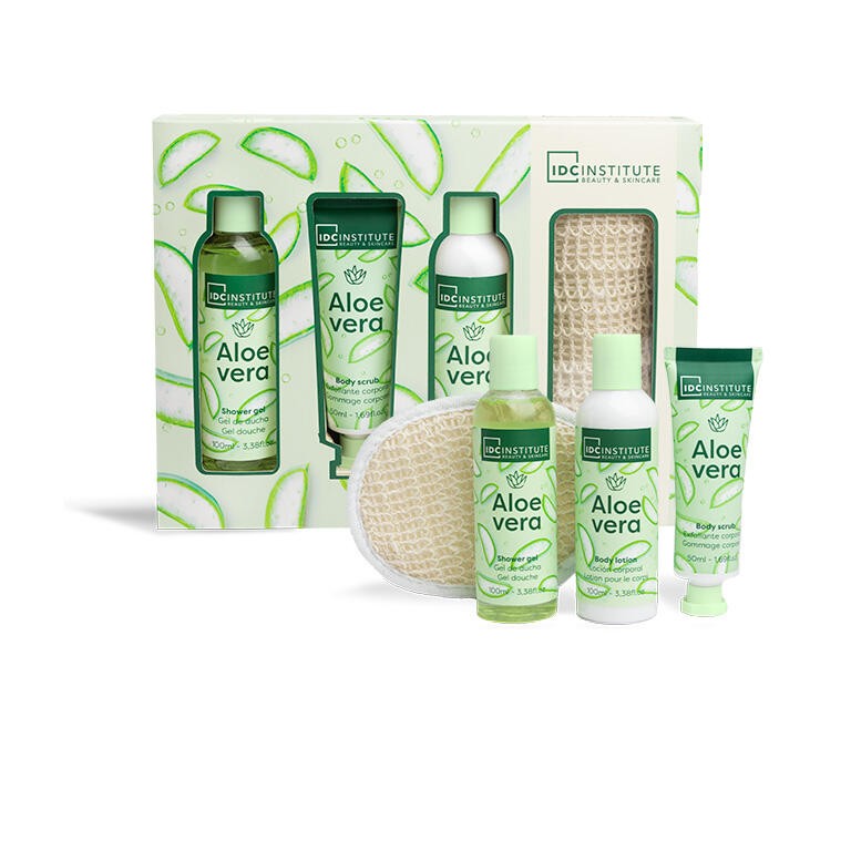 SET ALOE VERA 4 PIEZAS IDC