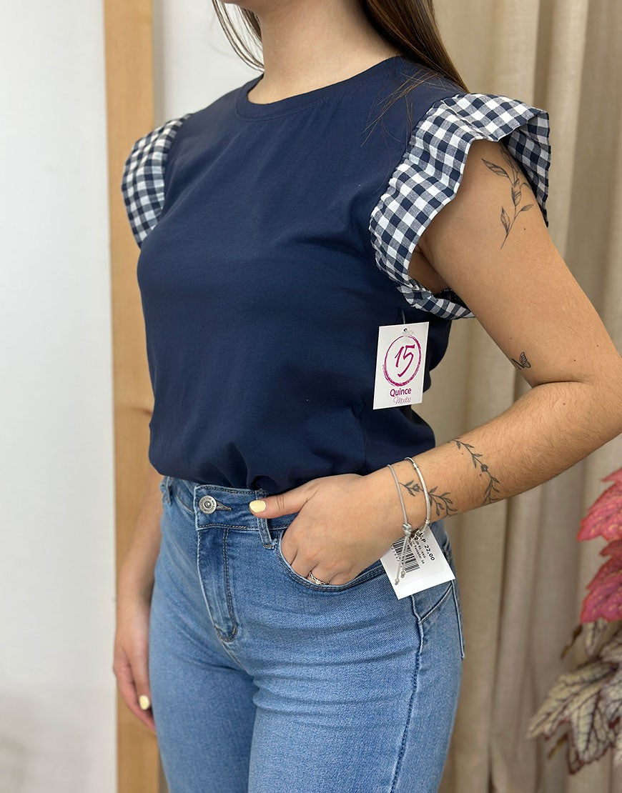 CAMISETA VICHY
