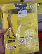 2 PARES PANTY OMSA 15 AMBRA