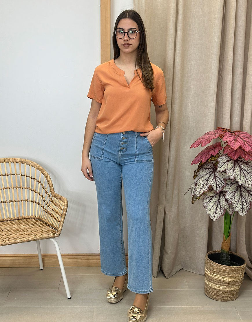 BLUSA BASICA PICO