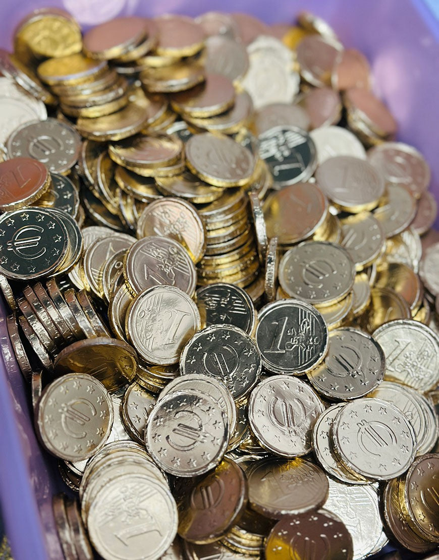 MONEDA DE CHOCOLATE
