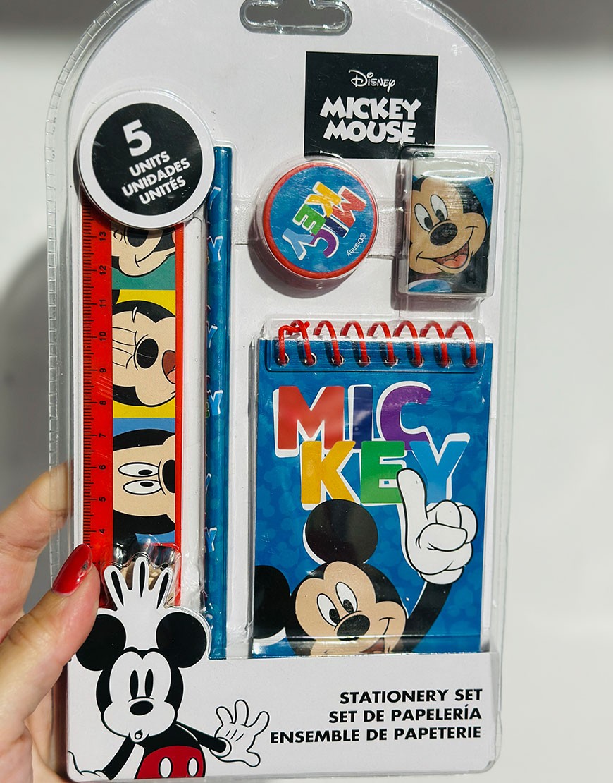 SET PAPELERIA MICKEY