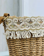 BOLSO RAFIA CON LENTEJUELAS