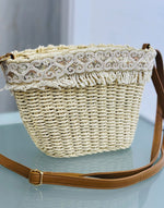 BOLSO RAFIA CON LENTEJUELAS