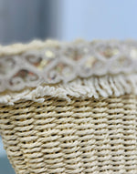 BOLSO RAFIA CON LENTEJUELAS
